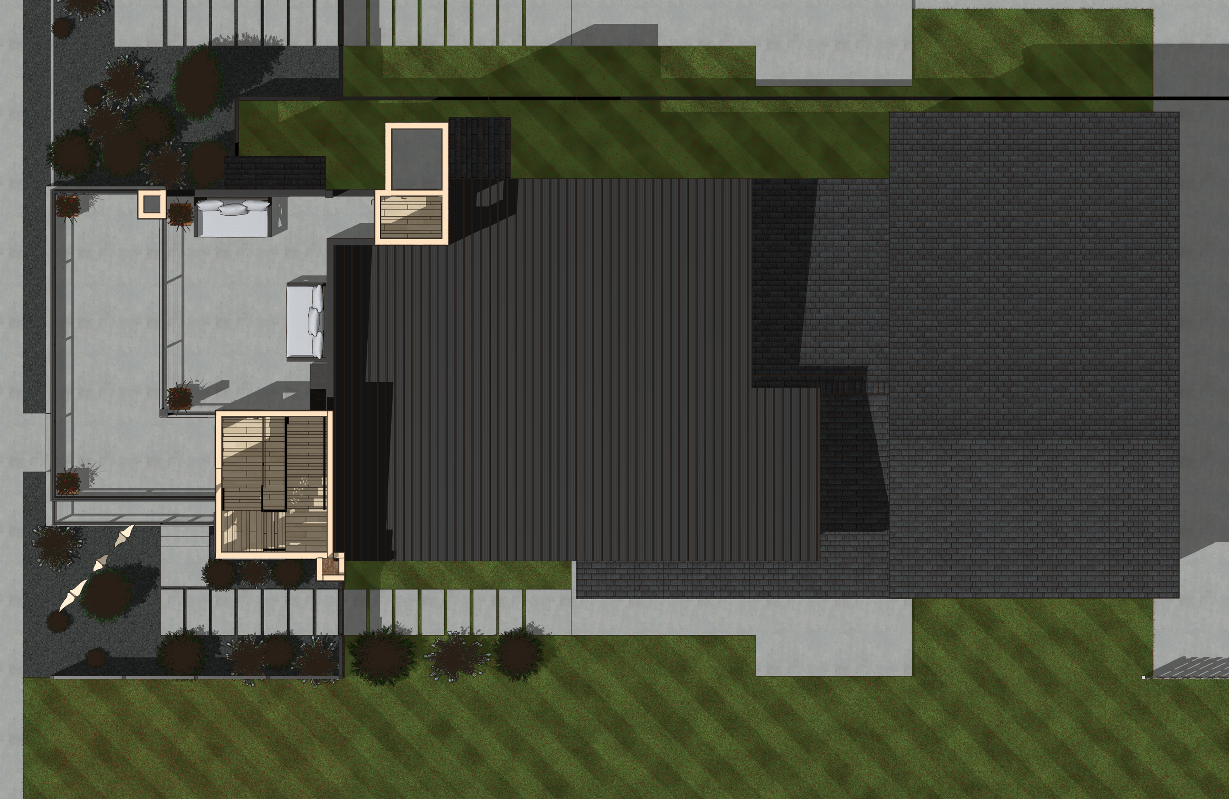 2D third floor rendering of The Coeur d'Alene #3