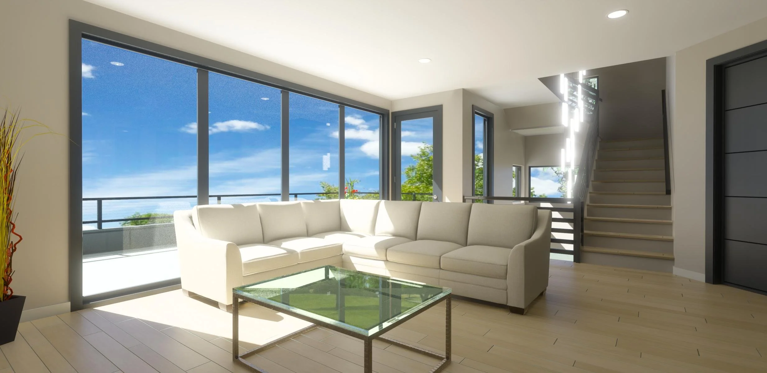 indoor seating space rendering of The Coeur d'Alene #3