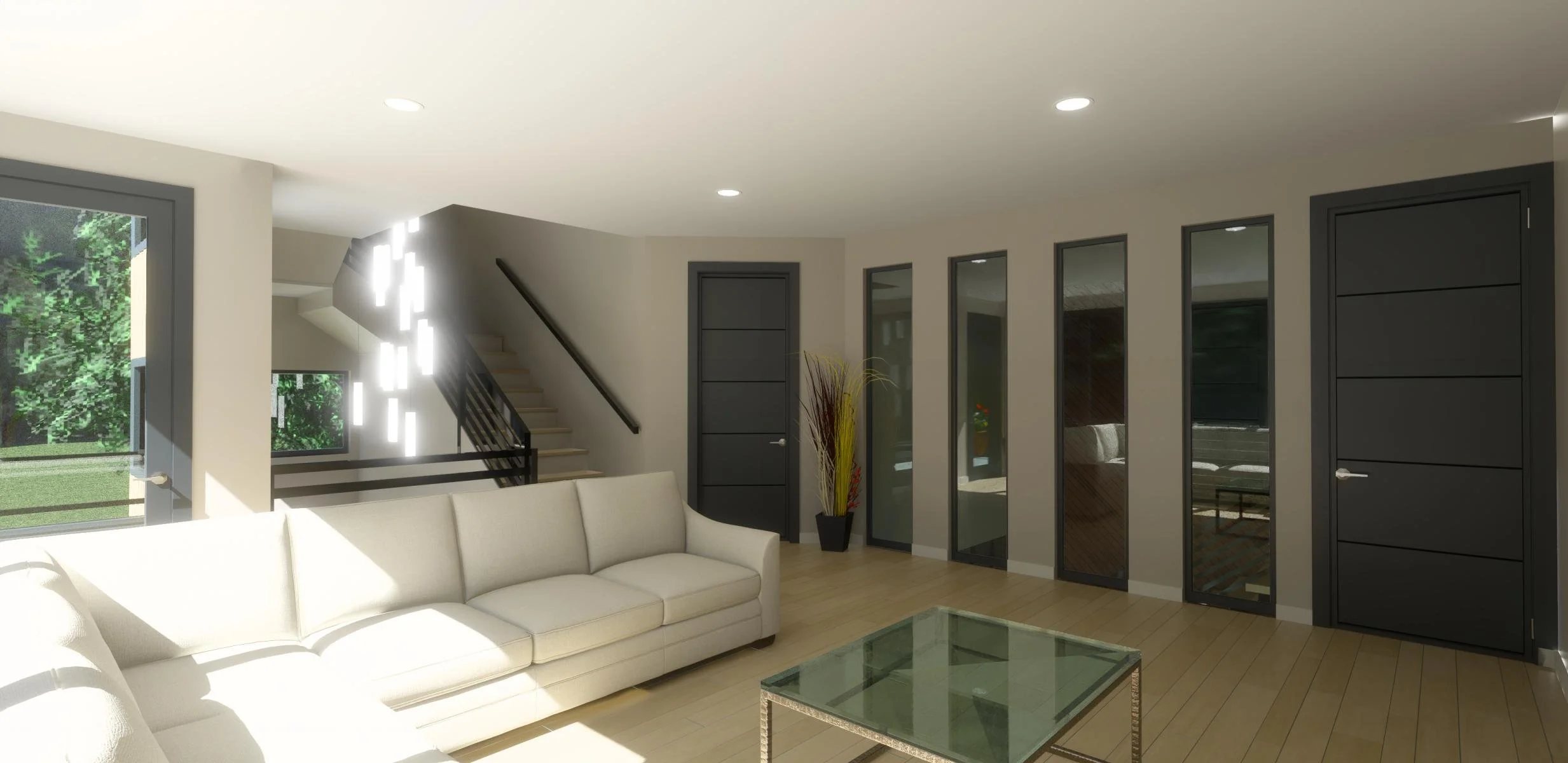 indoor seating space rendering of The Coeur d'Alene #3